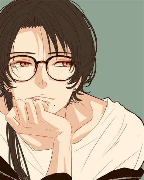 Handsome Anime Nerd Anime Boy With Glasses - Anime Wallpaper HD