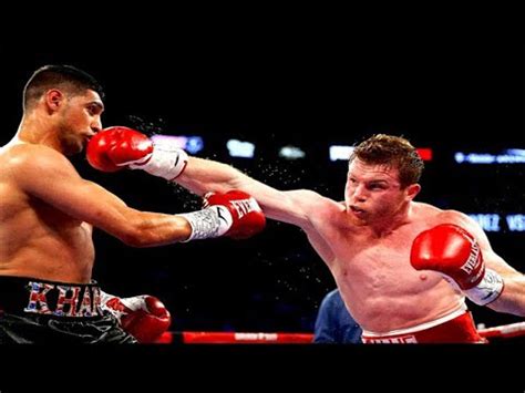 Canelo Alvarez vs Amir Khan - Highlights (KNOCKOUT of the Year) - YouTube