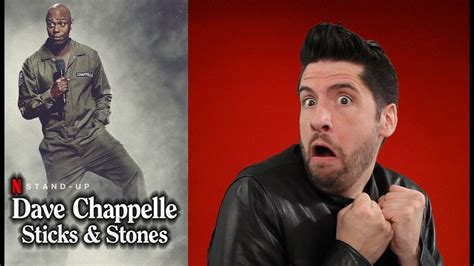 Dave Chappelle: Sticks & Stones - Review - YouTube