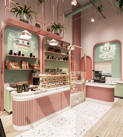 Cookies Shop on Behance | Store design interior, Cafe interior design, Bakery design interior