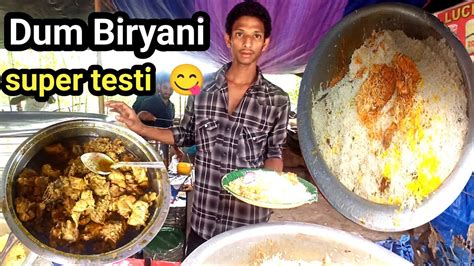 Hyderabad Famous Dum Biryani recipe | Unlimited rice Roadside Dum ...