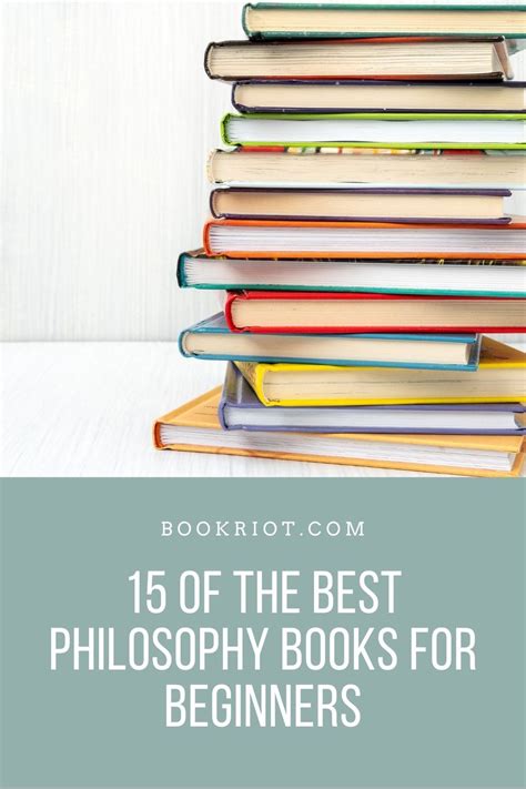 15 of the Best Philosophy Books for Beginners | Book Riot