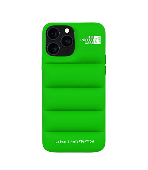 THE PUFFER CASE - CLASSIC GREEN - Urban Sophistication