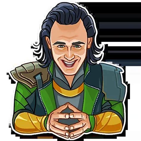 Sticker pack de Loki - Stickers Cloud