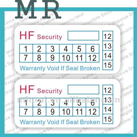 Warranty Label Stickers,Date Warranty Sticker - Buy Custom Warranty Sticker,Warranty Label ...