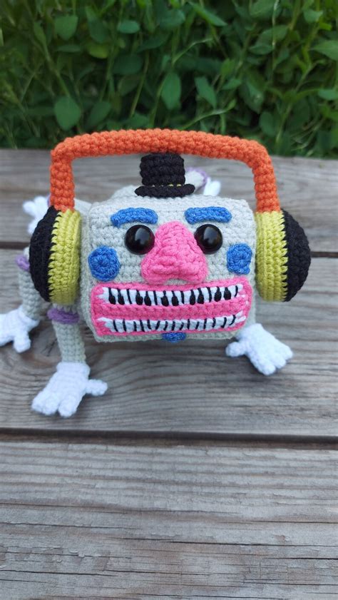 Fnaf DJ Music Man Plush Toy for Gamer - Etsy