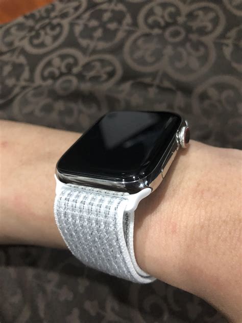 S4 SS with summit white sport loop(knockoff) : r/AppleWatch