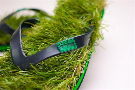 If It's Hip, It's Here (Archives): Grass Lined Flip Flops! KUSA Shoes For The Feel Of The Field ...