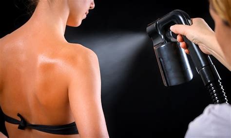 Spray Tanning - Sunkissed Airbrush Spray Tan | Groupon