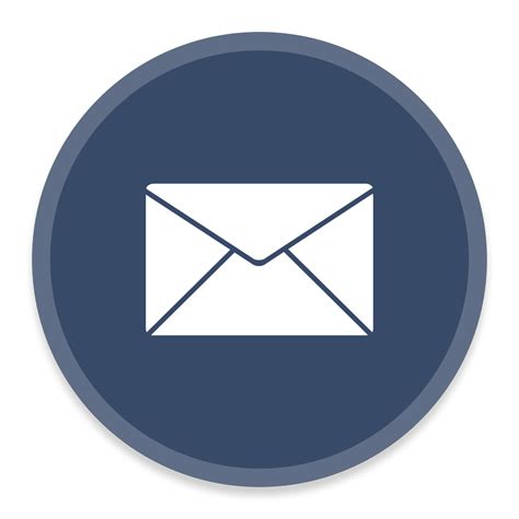 Mail Icon | Button UI System Apps Iconset | BlackVariant