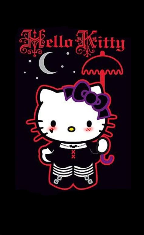 Hello Kitty Goth Aesthetic Wallpaper | Images and Photos finder