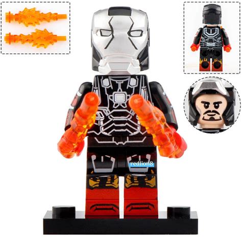 Iron-Man (Mark 22 Hot Rod) Marvel Super Heroes Lego Compatible Minifigure Toys - Building Toy ...