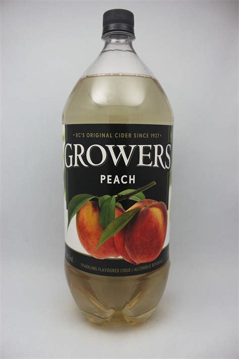 GROWER'S PEACH CIDER – De Luca Fine Wines