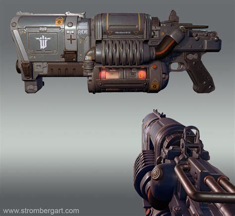 ArtStation - Wolfenstein Weapon