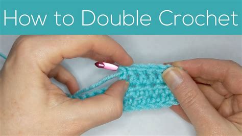 How to Double Crochet - YouTube