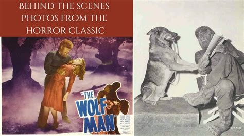 THE WOLFMAN 1941 - Behind The Scenes Photos From The Horror Classic ...