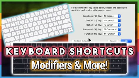 Mac Keyboard Magic - Keyboard Shortcuts, Modifier Keys, Text ...