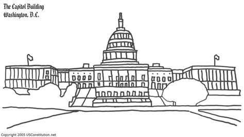 House Of Representatives Building Drawing at PaintingValley.com | Explore collection of House Of ...