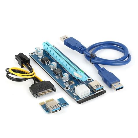 Here is your most Ideal price Featured products PCI-E PCIe 1x 16x Riser Extender Card for Mining ...