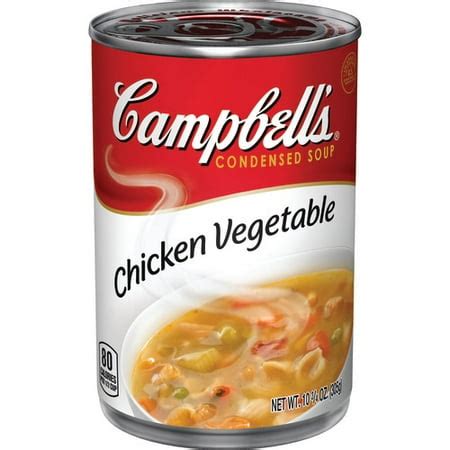 Campbell's Condensed Chicken Vegetable Soup, 10.75 oz. - Walmart.com