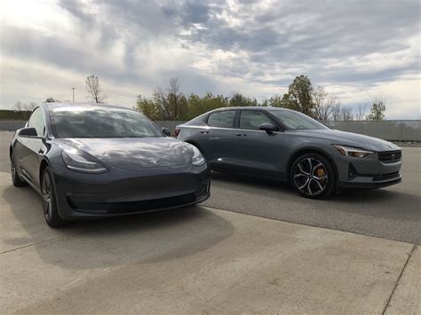 Polestar 2 vs Tesla Model 3 Comparison - Motor Illustrated