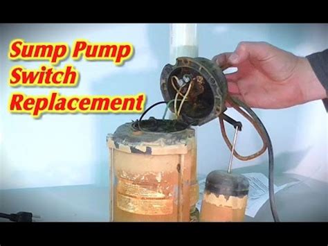 How to Replace the Sump Pump Float Switch