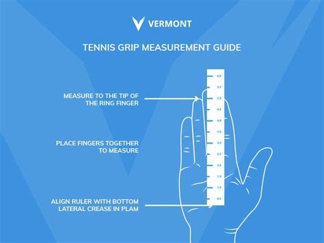 Grip Size Tennis Racket Chart