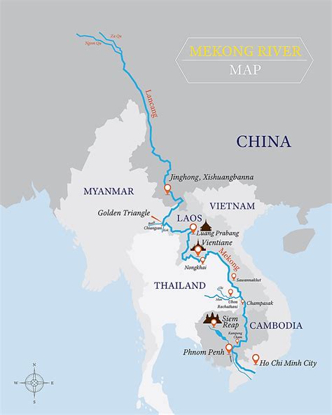 Mekong River - WorldAtlas