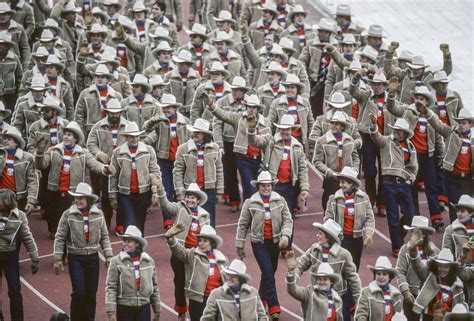 Team USA's Opening Ceremony Outfits at the Lake Placid 1980 Winter Olympics | Team USA Olympics ...