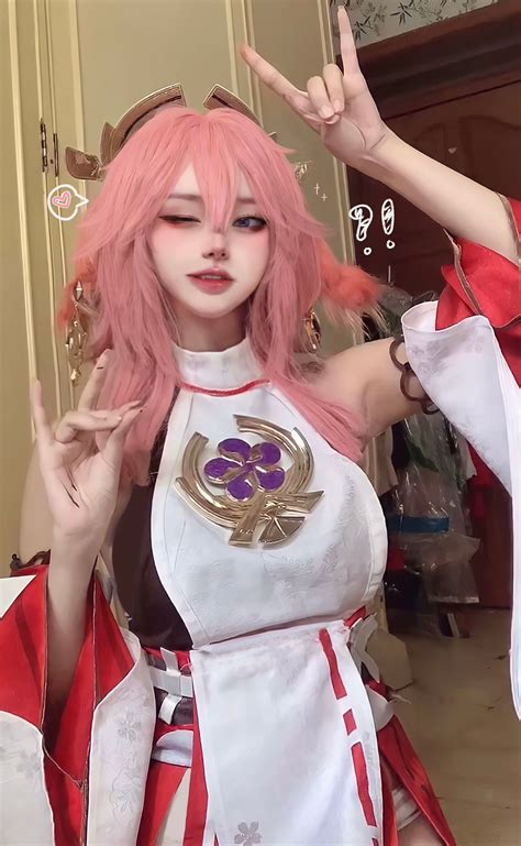 My Yae miko cosplay