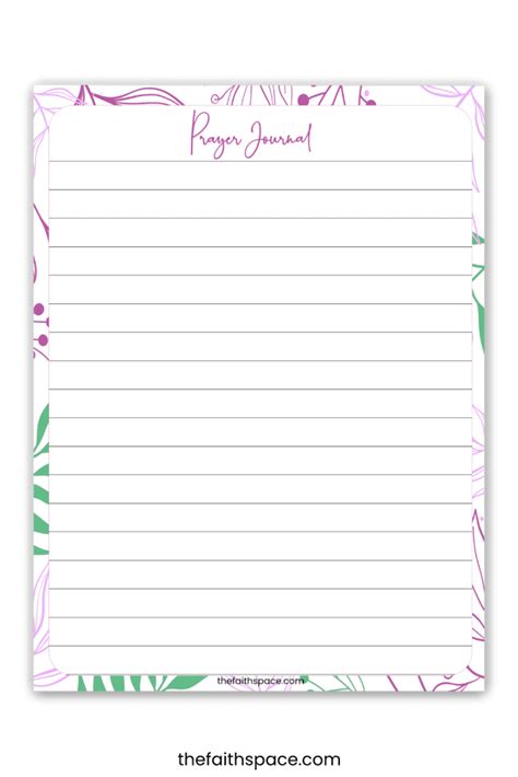 War room prayer journal templates (free printable downloads) - The ...