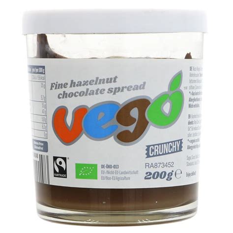 Vego Hazelnut & Chocolate Spread - 200g - Vego Good Food