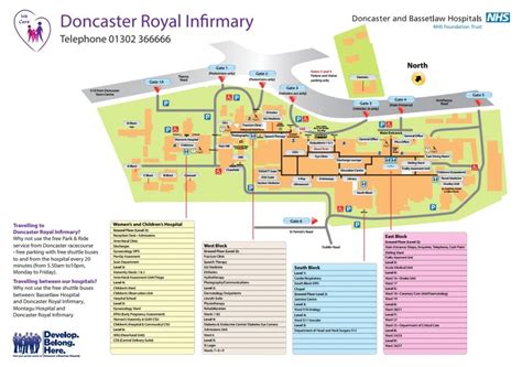 Royal Surrey Hospital Map