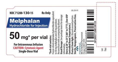 Melphalan Hydrochloridefor Injection