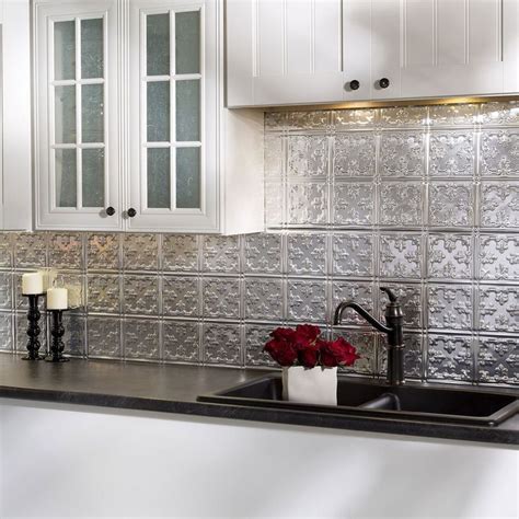 Our Best Tile Deals | Farmhouse kitchen backsplash, Backsplash panels, Tin backsplash kitchen