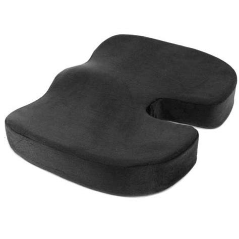 Orthopedic Memory Foam Seat Cushion for Lower Back, Tailbone and Sciatica Pain Relief | Support ...