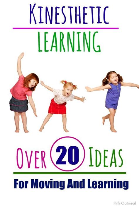 Kinesthetic Learning Ideas | Kinesthetic learning, Kinesthetic, Learning styles