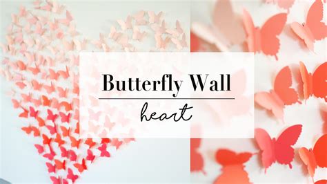 DIY Paper Butterfly Wall Art Decor, Wedding Ideas, ANN LE