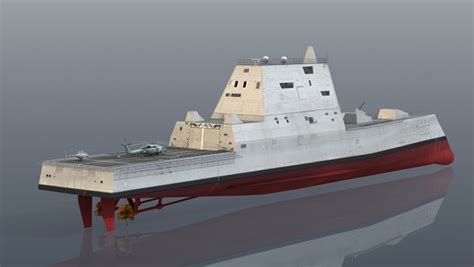 USS LYNDON B. JOHNSON DDG 1002 Zumwalt class model - TurboSquid 1830193