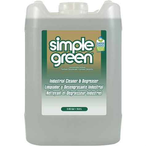 Simple Green Industrial Cleaner/Degreaser - Concentrate Liquid - 5 gal (640 fl oz) - Original ...