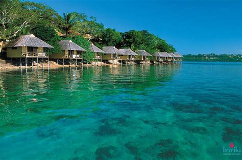 Iririki Island Resort Overwater Bungalow Holiday - Vanuatu Holidays ...