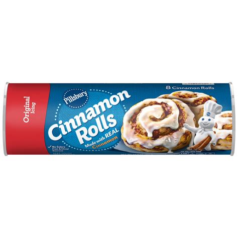 Pillsbury Cinnamon Rolls With Icing, 8 Ct, 12.4 oz - Walmart.com