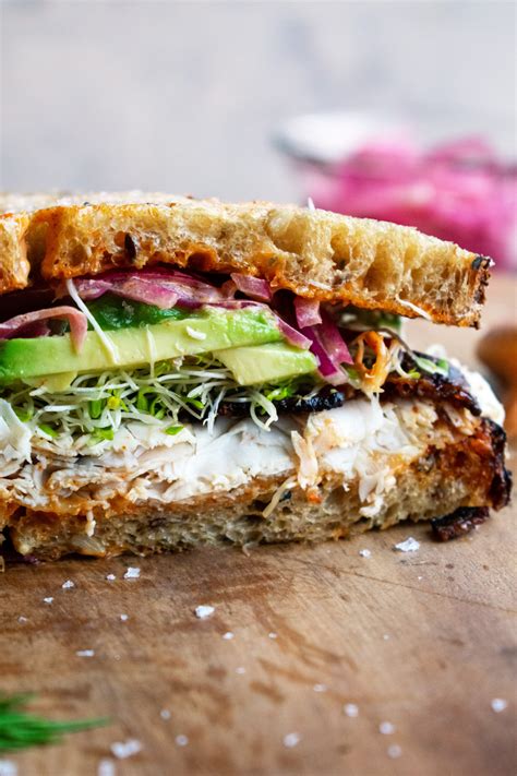 Smoked Turkey Sandwich with Spicy Mayo - The Original Dish