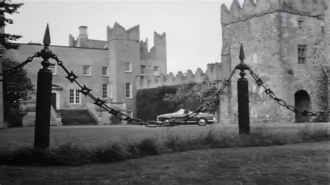 car driving towards howth castle ireland Stock Footage Video (100% ...