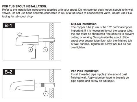 Delta tub spout install help | Terry Love Plumbing Advice & Remodel DIY & Professional Forum