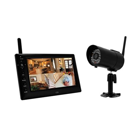 Shop First Alert 7-in Digital Wireless RF Outdoor Security Camera with ...