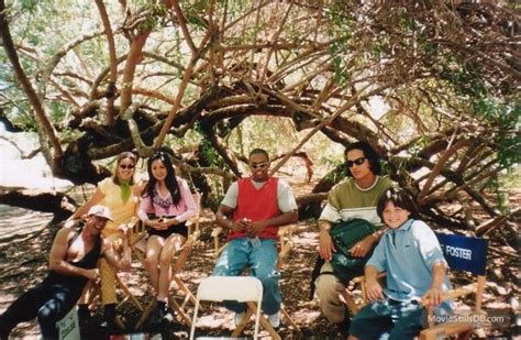 Power Rangers Turbo - Behind the scenes photo of Roger Velasco & Selwyn Ward