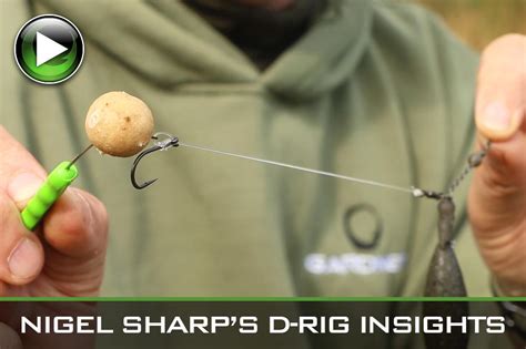 Carp Fishing ~ Sharpy Gives An Expert Insight Into The D-Rig ~ Video - Gardner Tackle