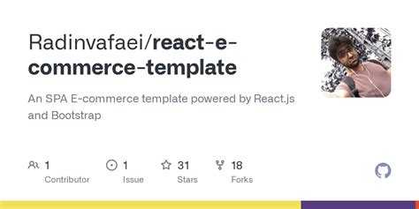 GitHub - Radinvafaei/react-e-commerce-template: An SPA E-commerce template powered by React.js ...