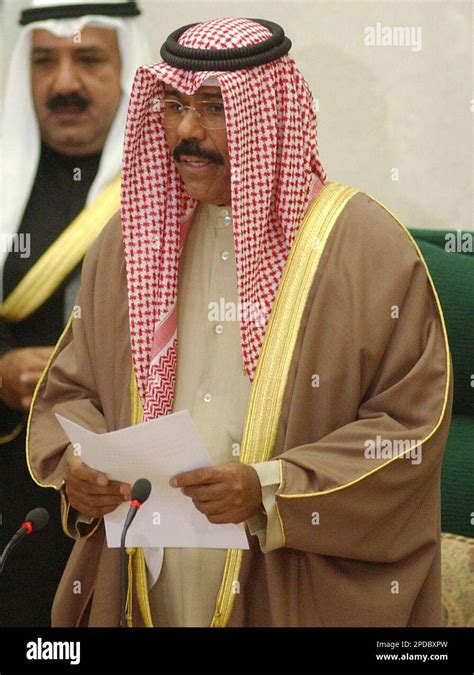 Sheikh Nawaf Al Ahmad Al Jaber Al Sabah takes the Constitutional Oath as Kuwait's Crown Prince ...